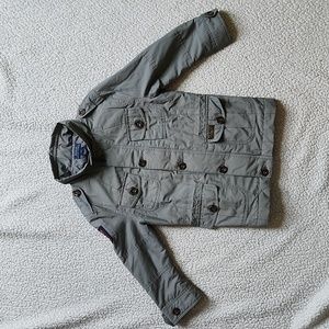 Polo by Ralph Loren Boys Military style jacket. Light Gray. Size 5